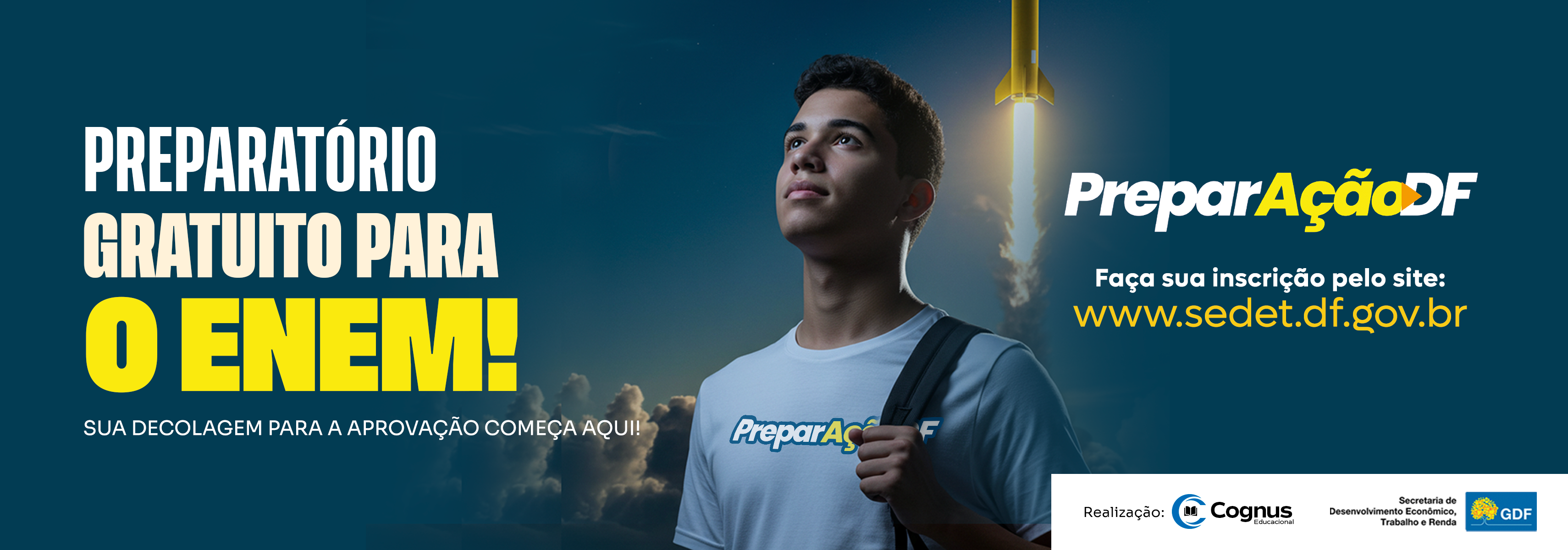 PreparAção DF - Preparatório Gratuito para ENEM e Vestibulares
